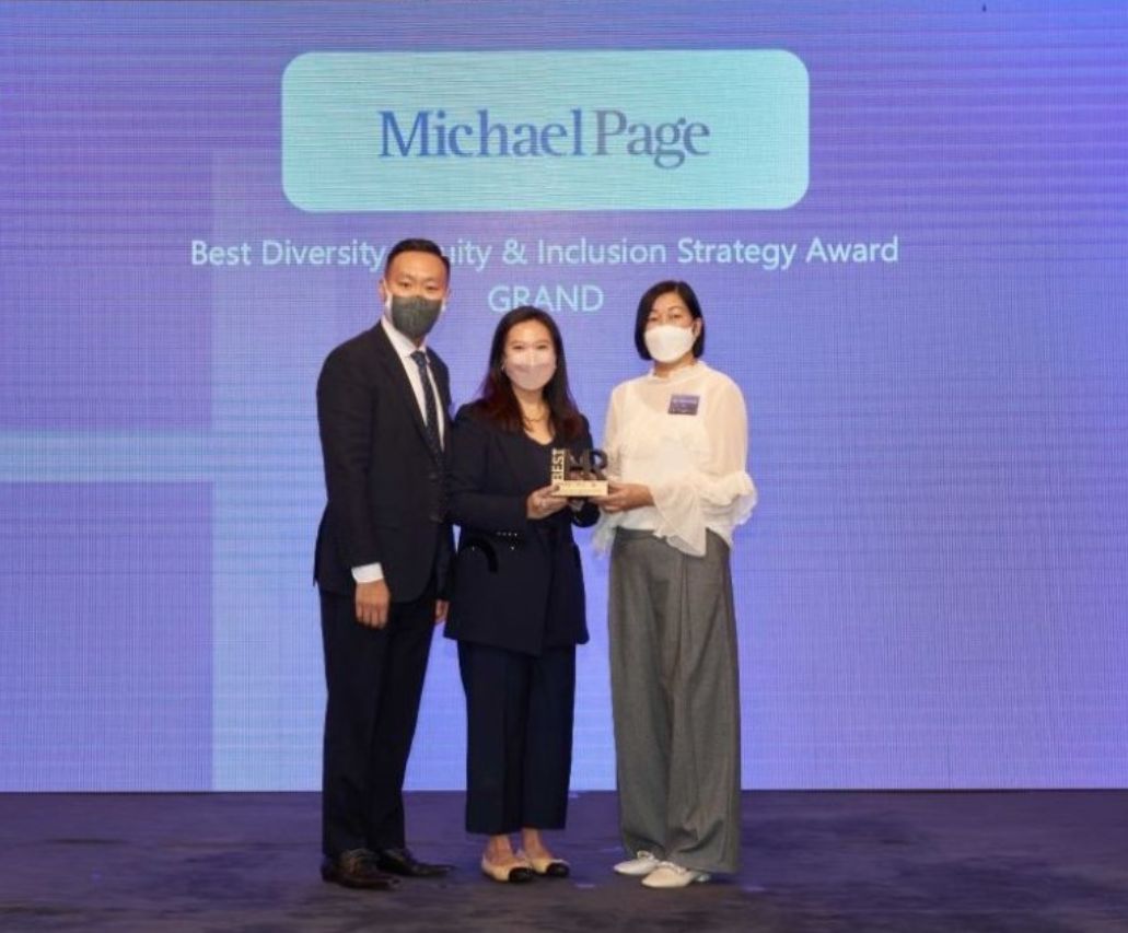 Michael Page Hong Kong Winning DEI Grand Award
