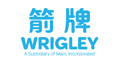 Wrigley logo with Chinese characters above.