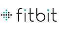Logo displaying the word 'fitbit' with a pattern of small dots to the left.