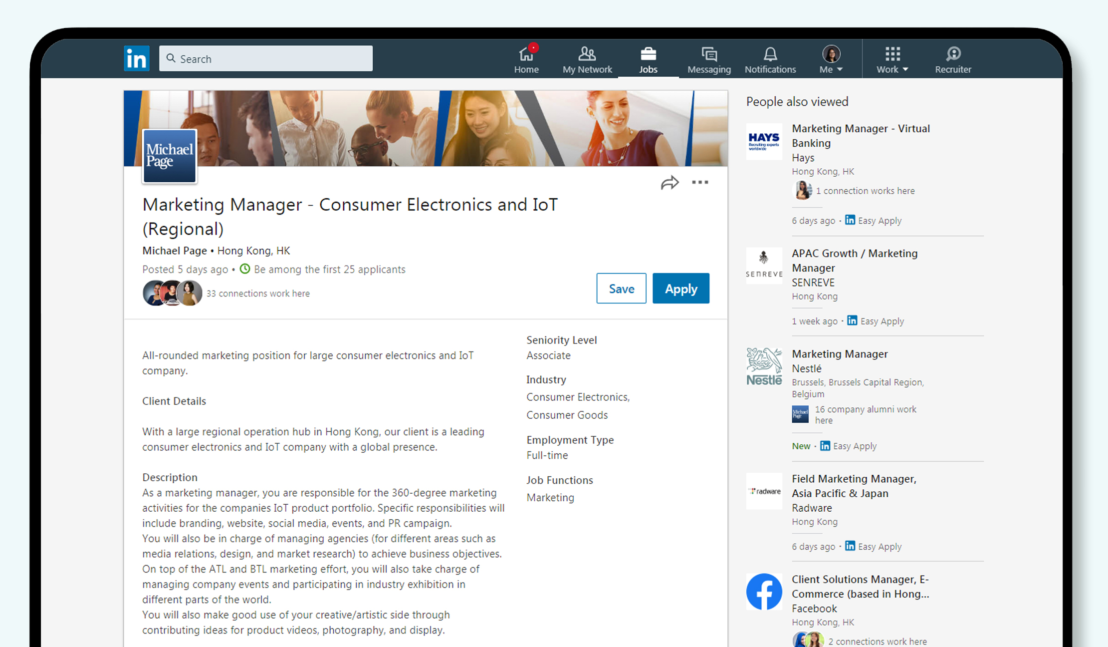 ReachTalent - Job Site Listing - LinkedIn