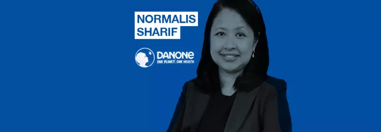 Michael Page's Leading Women series, featuring Normalis Mohammad-Sharif, Danone's Human Resources Director, who shares her insights into human resources (HR).