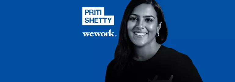 Michael Page's Leading Women series, featuring Priti Shetty, Head of People at WeWork India, shares her self-development strategies and thoughts on how organisations can support women’s careers.